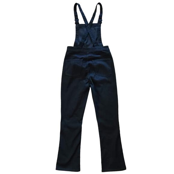 MADEWELL Denim Cali Demi-Boot Overalls Black Frost Ankle Crop F6394 Womens Small - Picture 3 of 15